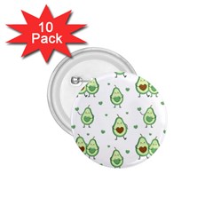 Cute-seamless-pattern-with-avocado-lovers 1 75  Buttons (10 Pack) by Ket1n9