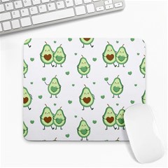 Cute-seamless-pattern-with-avocado-lovers Large Mousepad by Ket1n9