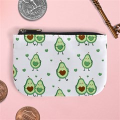 Cute-seamless-pattern-with-avocado-lovers Mini Coin Purse by Ket1n9