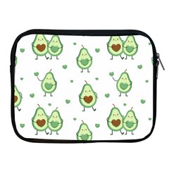 Cute-seamless-pattern-with-avocado-lovers Apple Ipad 2/3/4 Zipper Cases by Ket1n9