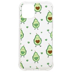 Cute-seamless-pattern-with-avocado-lovers Iphone 12/12 Pro Tpu Uv Print Case by Ket1n9