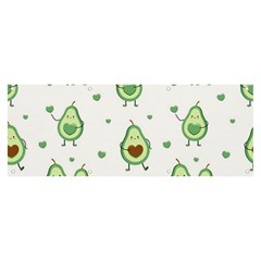 Cute-seamless-pattern-with-avocado-lovers Banner And Sign 8  X 3  by Ket1n9