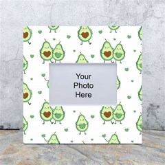 Cute-seamless-pattern-with-avocado-lovers White Box Photo Frame 4  X 6  by Ket1n9