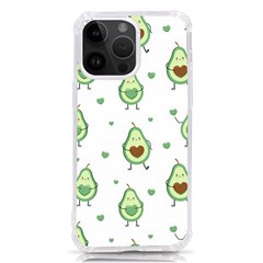 Cute-seamless-pattern-with-avocado-lovers Iphone 14 Pro Max Tpu Uv Print Case by Ket1n9