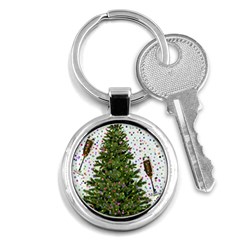 New-year-s-eve-new-year-s-day Key Chain (round) by Ket1n9