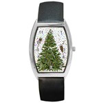 New-year-s-eve-new-year-s-day Barrel Style Metal Watch Front