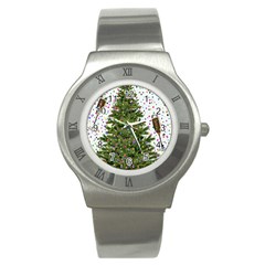 New-year-s-eve-new-year-s-day Stainless Steel Watch by Ket1n9