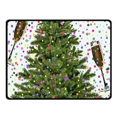 New-year-s-eve-new-year-s-day Fleece Blanket (small) by Ket1n9