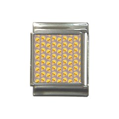 Yellow-mushroom-pattern Italian Charm (13mm) by Ket1n9