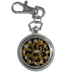 Metallic Snake Skin Pattern Key Chain Watches by Ket1n9