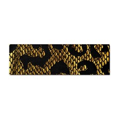 Metallic Snake Skin Pattern Sticker Bumper (10 Pack) by Ket1n9