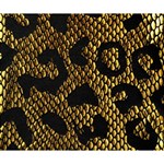 Metallic Snake Skin Pattern Deluxe Canvas 14  x 11  (Stretched) 14  x 11  x 1.5  Stretched Canvas