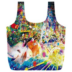 Multicolor Anime Colors Colorful Full Print Recycle Bag (xxl) by Ket1n9