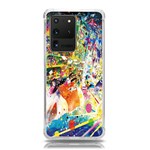 Multicolor Anime Colors Colorful Samsung Galaxy S20 Ultra 6.9 Inch TPU UV Case Front