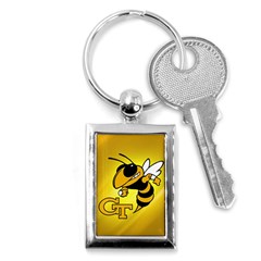 Georgia Institute Of Technology Ga Tech Key Chain (rectangle) by Ket1n9