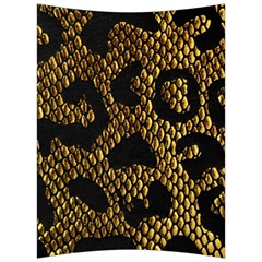 Metallic Snake Skin Pattern Back Support Cushion by Ket1n9