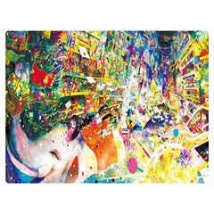 Multicolor Anime Colors Colorful Two Sides Premium Plush Fleece Blanket (extra Small) by Ket1n9