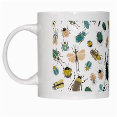 Insect Animal Pattern White Mug by Ket1n9