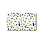 Insect Animal Pattern Magnet (Name Card) Front