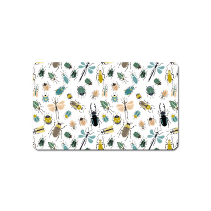 Insect Animal Pattern Magnet (Name Card)