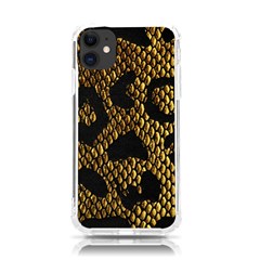 Metallic Snake Skin Pattern Iphone 11 Tpu Uv Print Case by Ket1n9