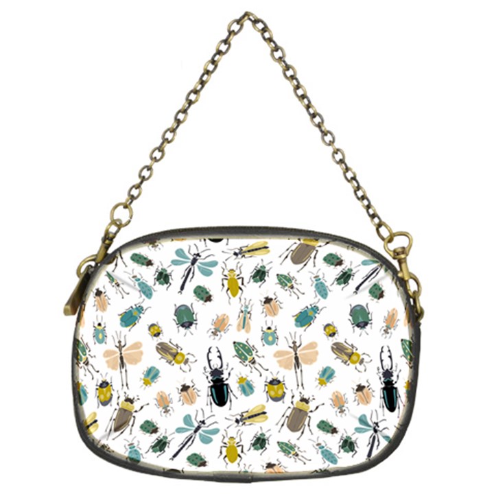 Insect Animal Pattern Chain Purse (Two Sides)