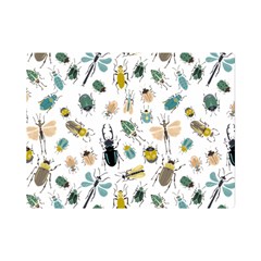 Insect Animal Pattern Premium Plush Fleece Blanket (mini) by Ket1n9