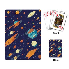 Space Galaxy Planet Universe Stars Night Fantasy Playing Cards Single Design (rectangle) by Ket1n9