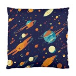 Space Galaxy Planet Universe Stars Night Fantasy Standard Cushion Case (Two Sides) Front