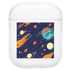 Space Galaxy Planet Universe Stars Night Fantasy Airpods 1/2 Case by Ket1n9