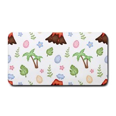 Cute-palm-volcano-seamless-pattern Medium Bar Mat by Ket1n9