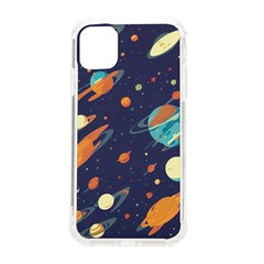 Space Galaxy Planet Universe Stars Night Fantasy Iphone 11 Tpu Uv Print Case by Ket1n9