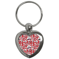 Another Monster Pattern Key Chain (heart) by Ket1n9