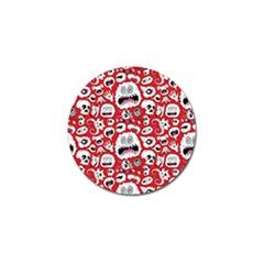 Another Monster Pattern Golf Ball Marker (4 Pack)