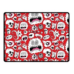 Another Monster Pattern Fleece Blanket (small) by Ket1n9