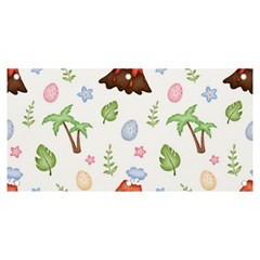 Cute-palm-volcano-seamless-pattern Banner And Sign 6  X 3  by Ket1n9