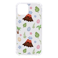 Cute-palm-volcano-seamless-pattern Iphone 13 Tpu Uv Print Case by Ket1n9