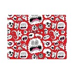 Another Monster Pattern Premium Plush Fleece Blanket (Mini) 35 x27  Blanket Front