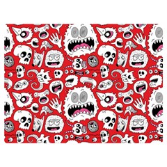 Another Monster Pattern Premium Plush Fleece Blanket (extra Small) by Ket1n9