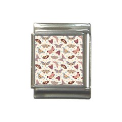 Pattern-with-butterflies-moths Italian Charm (13mm) by Ket1n9