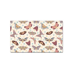 Pattern-with-butterflies-moths Sticker Rectangular (100 Pack) by Ket1n9