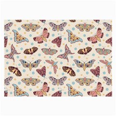 Pattern-with-butterflies-moths Large Glasses Cloth by Ket1n9