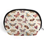 Pattern-with-butterflies-moths Accessory Pouch (Medium) Front