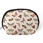 Pattern-with-butterflies-moths Accessory Pouch (Medium) Back