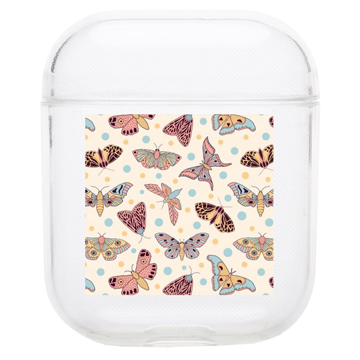 Pattern-with-butterflies-moths AirPods 1/2 Case