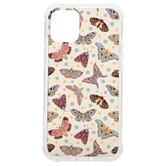 Pattern-with-butterflies-moths Iphone 12 Mini Tpu Uv Print Case	 by Ket1n9