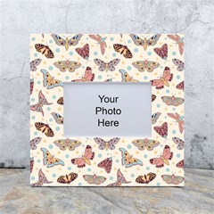 Pattern-with-butterflies-moths White Box Photo Frame 4  X 6  by Ket1n9