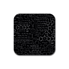 Medical Biology Detail Medicine Psychedelic Science Abstract Abstraction Chemistry Genetics Pattern Rubber Square Coaster (4 Pack) by Grandong