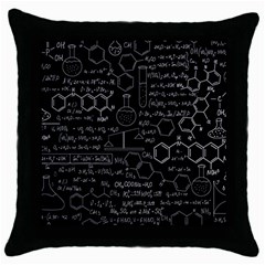 Medical Biology Detail Medicine Psychedelic Science Abstract Abstraction Chemistry Genetics Pattern Throw Pillow Case (black) by Grandong