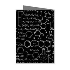 Medical Biology Detail Medicine Psychedelic Science Abstract Abstraction Chemistry Genetics Pattern Mini Greeting Cards (pkg Of 8) by Grandong